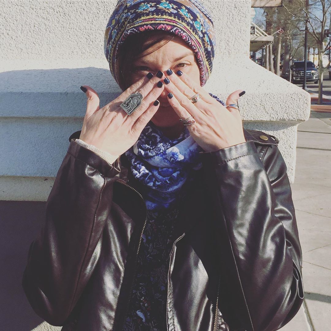 First haircut and manicure in two years